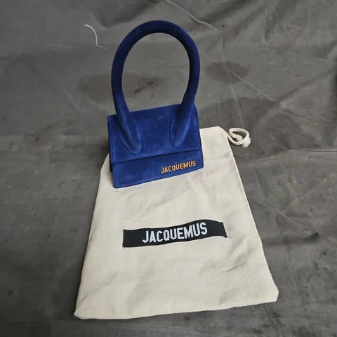 JACQUEMUS MINI HANDBAG IN BLUE ONE SIZE