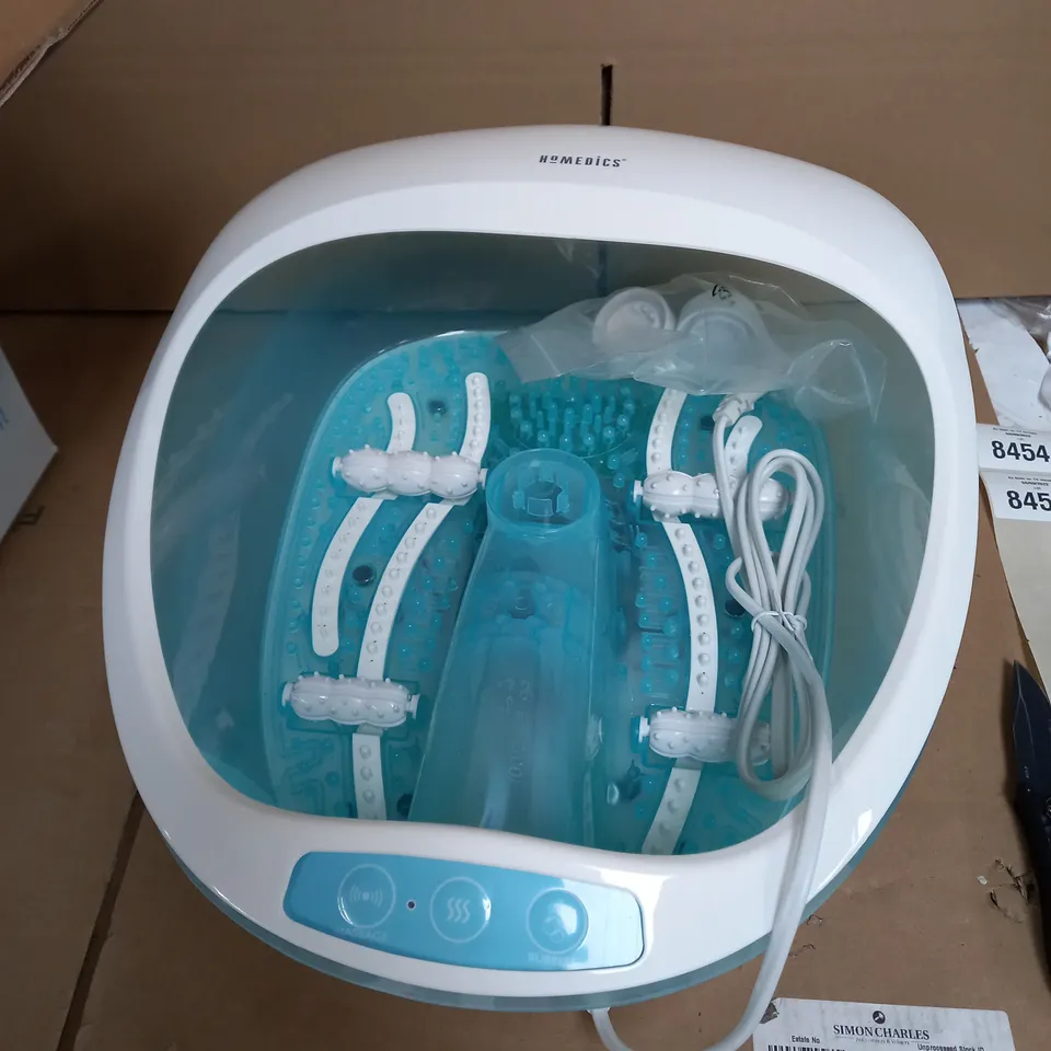 HOMEDICS SPA LUXURY FOOT SPA WITH HEATER