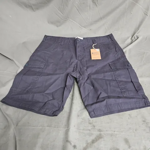 MOUNTAIN WAREHOUSE LAKESIDE CARGO SHORT IN NAVY SIZE W34