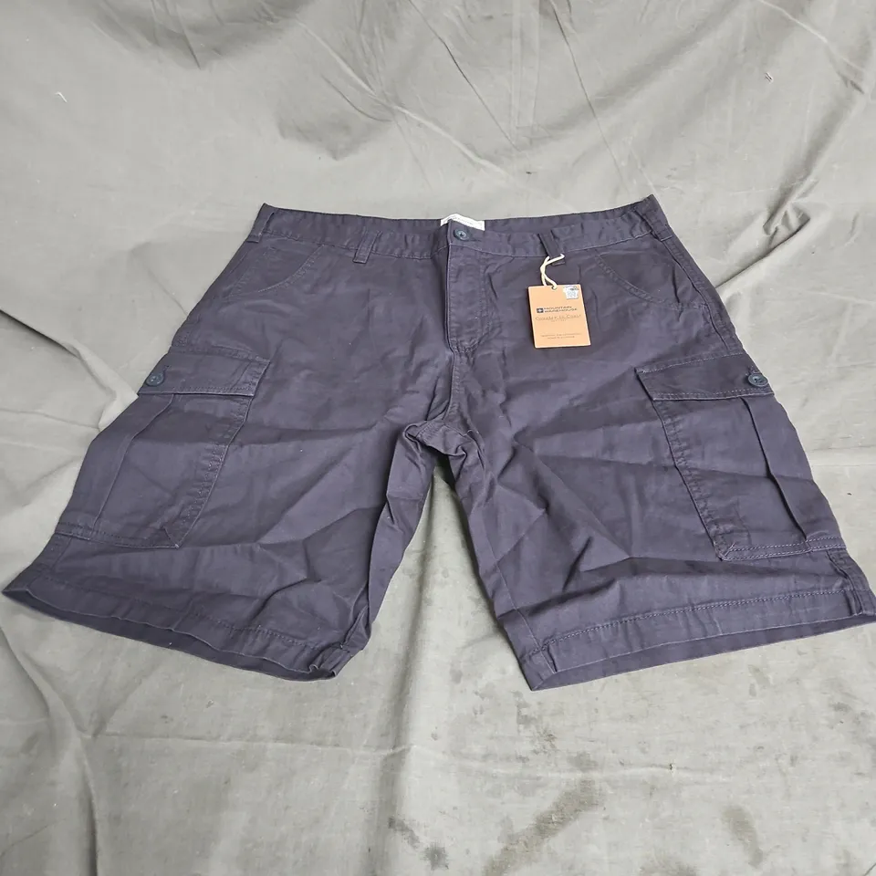 MOUNTAIN WAREHOUSE LAKESIDE CARGO SHORT IN NAVY SIZE W34