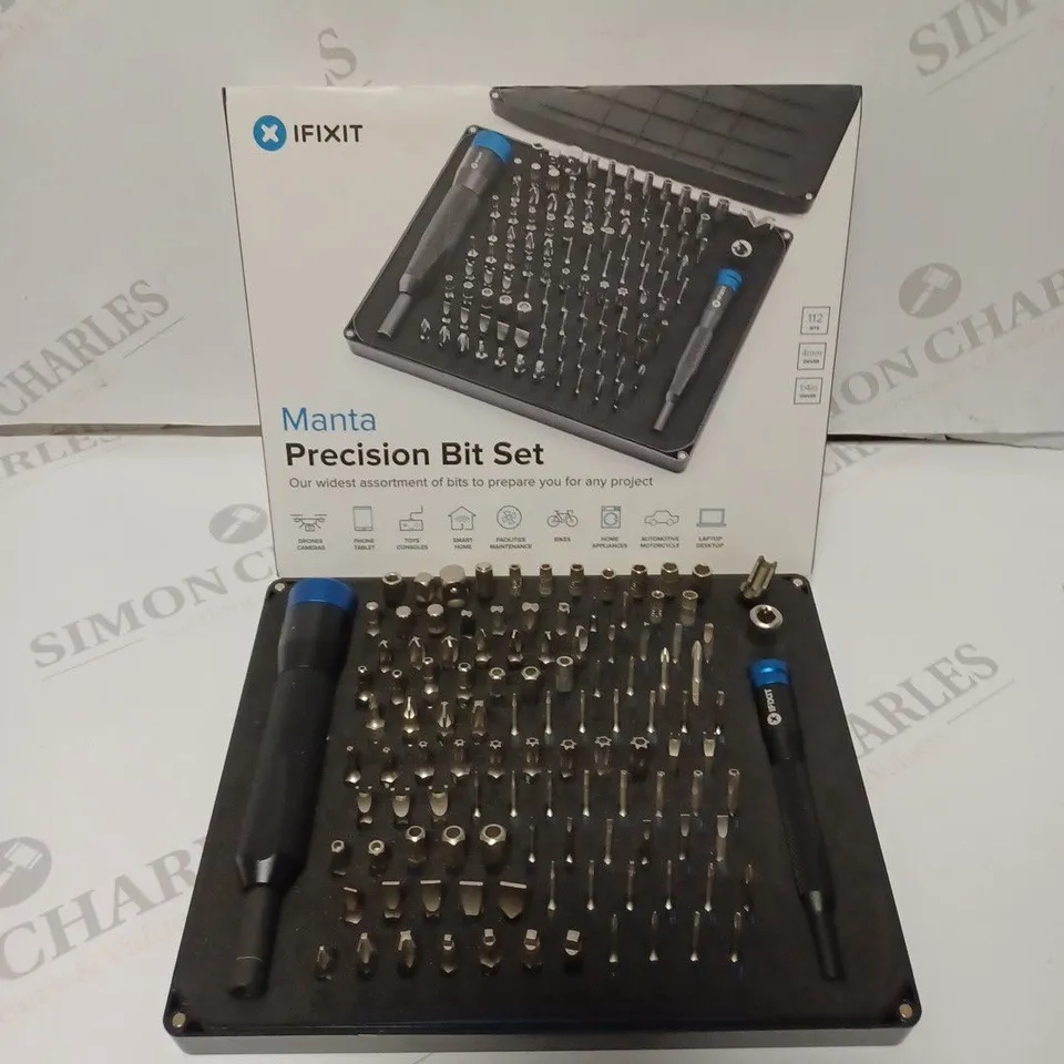 BOXED IFIXIT MANTA PRECISION BIT SET 