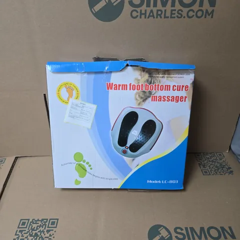 BOXED WARM FOOT BOTTOM CURE MASSAGER