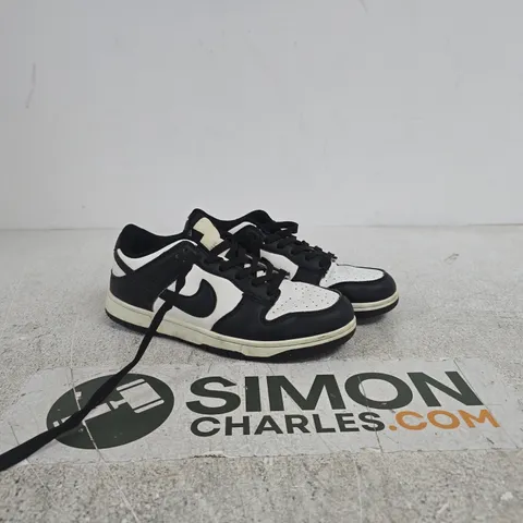 NIKE DUNK HIGH-TOP SNEAKERS – BLACK & WHITE UK 6 UNBOXED
