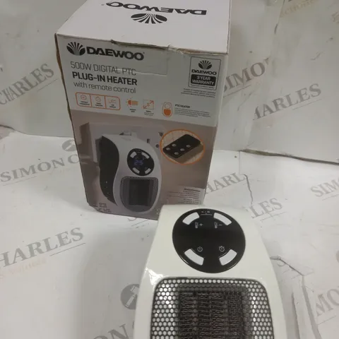 DIGITAL PLUG IN HEATER