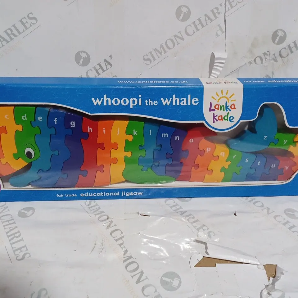 LANKA KADE WHOOPI THE WHALE  EDUCATIONAL JIGSAW AGES 3+