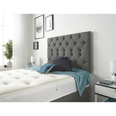 COPPLE DIVAN BED BASE WITH HEADBOARD AND OPTION FOR DRAWERS (3 PARTS)