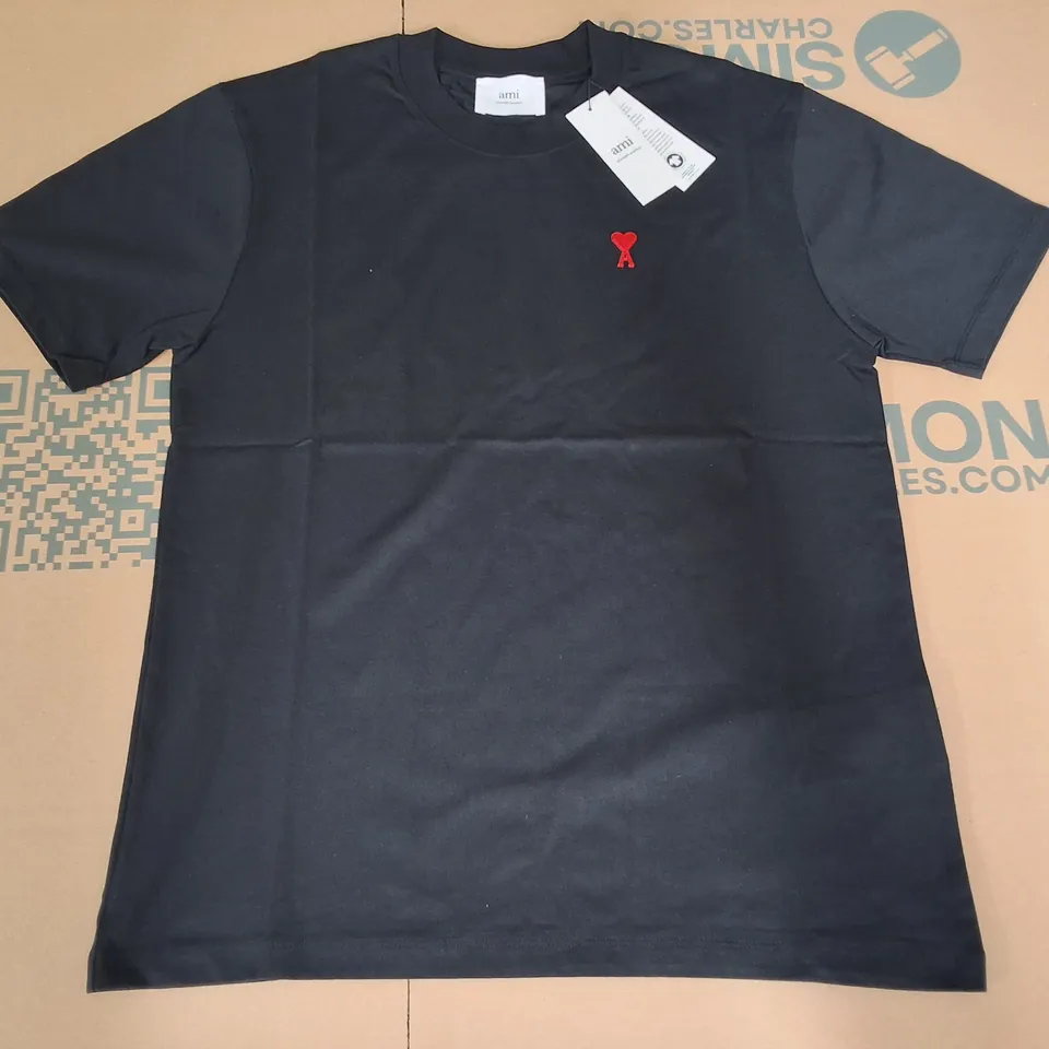ALEXANDRE MATTIUSSI BLACK CREW T-SHIRT