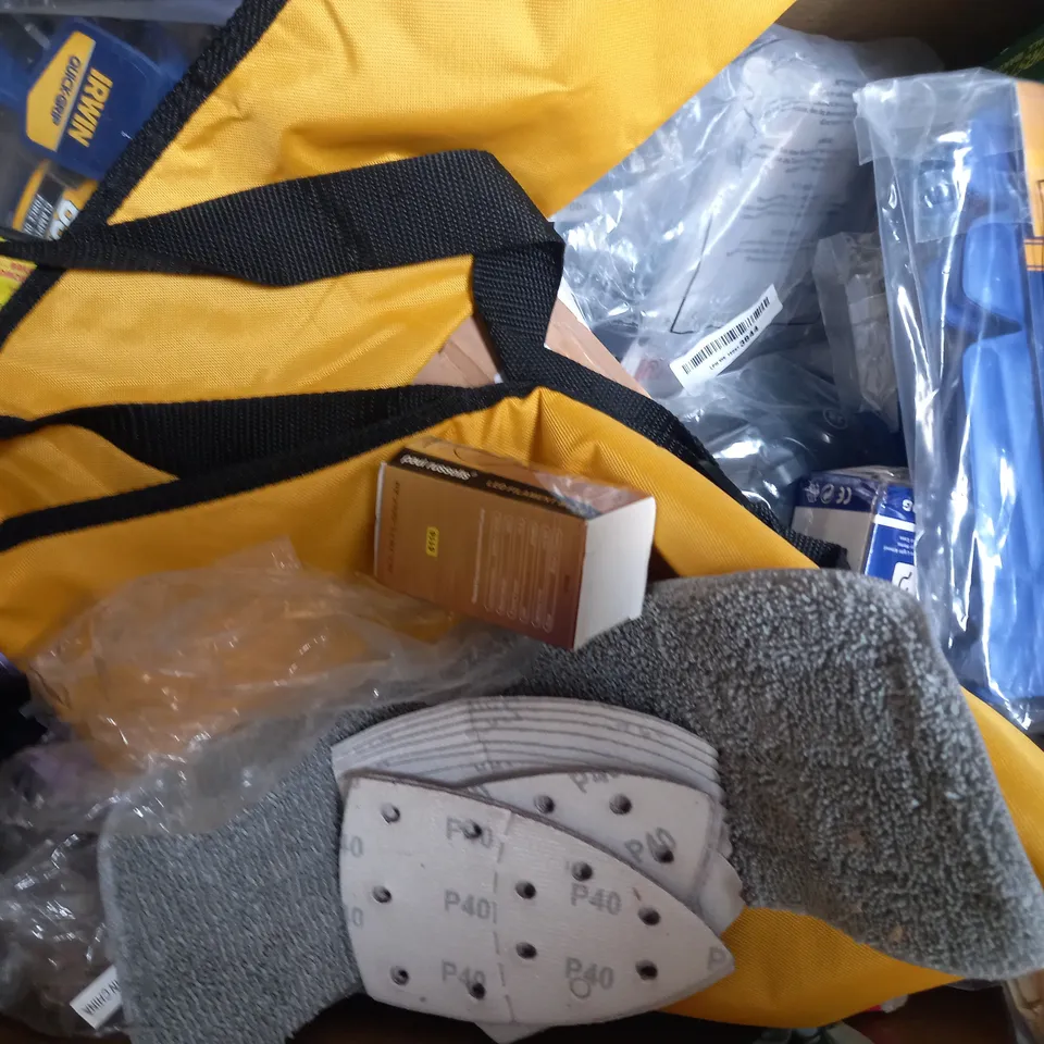 BOX OF APPROXIMATELY 20 ASSORTED HOUSEHOLD ITEMS TO INCLUDE  DIAL ACCESSORY HANDSET, CORDED HAIR CLIPPER, ETC