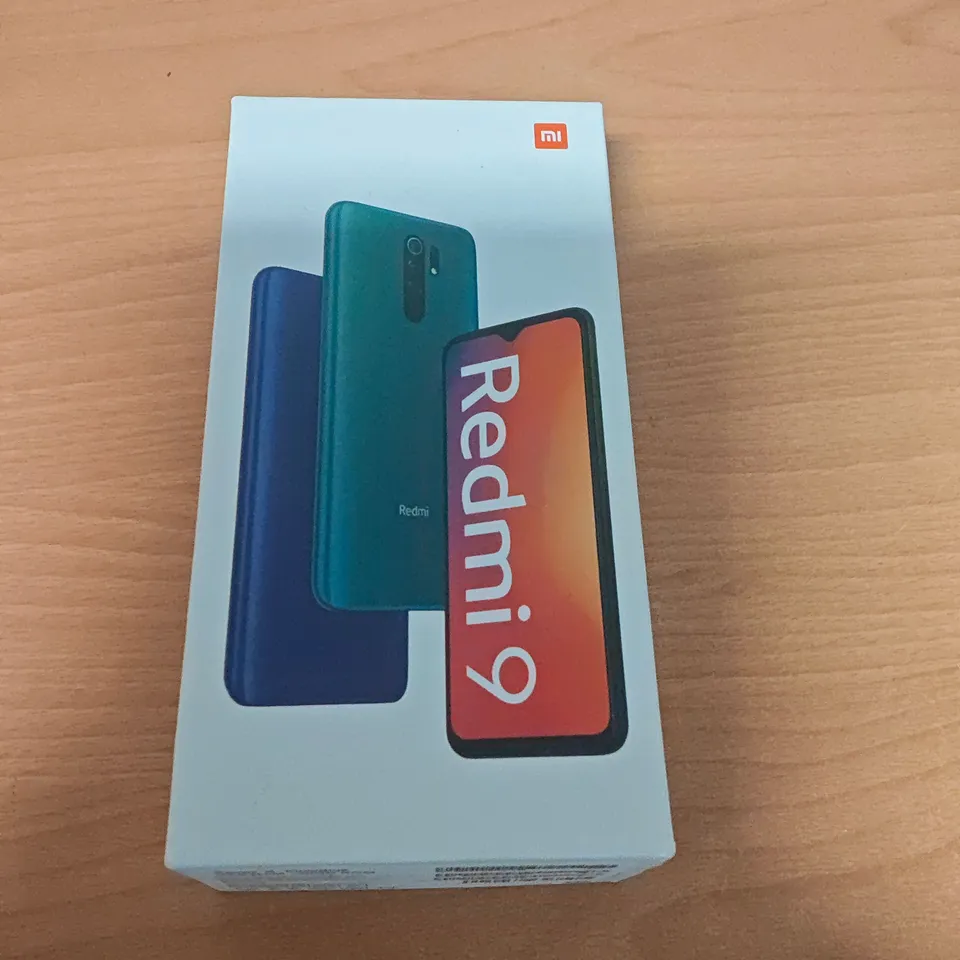 BOXED REDMI 9 6GB RAM 128GB ROM IN BLUE/PINK