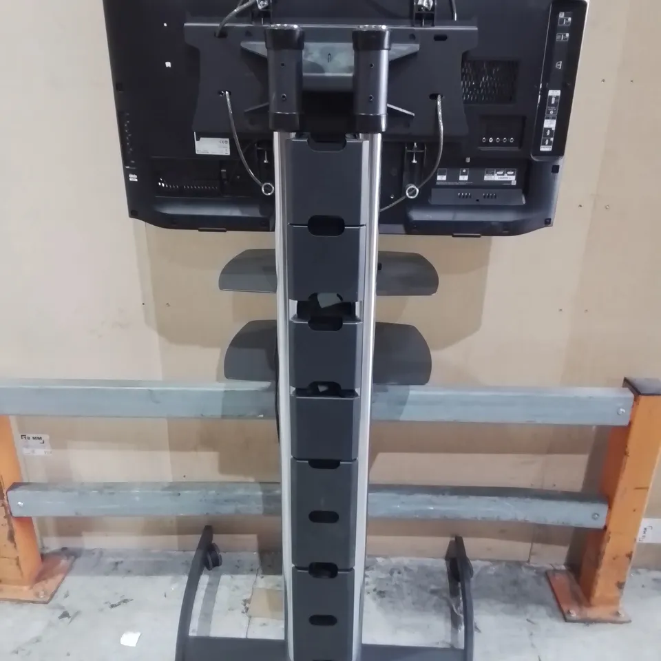 SONY 40" KDL-40HX753 TELEVISION ON UNICOL OXFORD ROLLING TV STAND