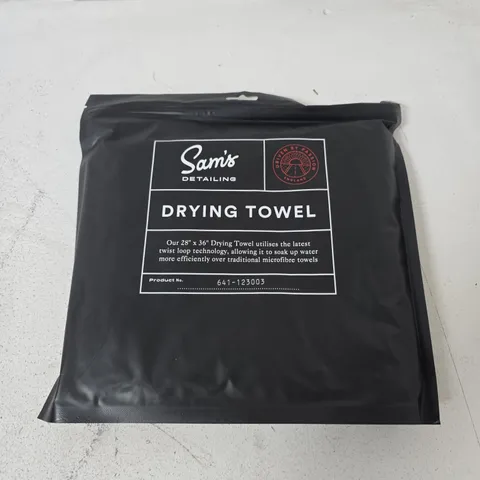 SEALED SAMS DETAILING DRYING TOWEL (28"X36")