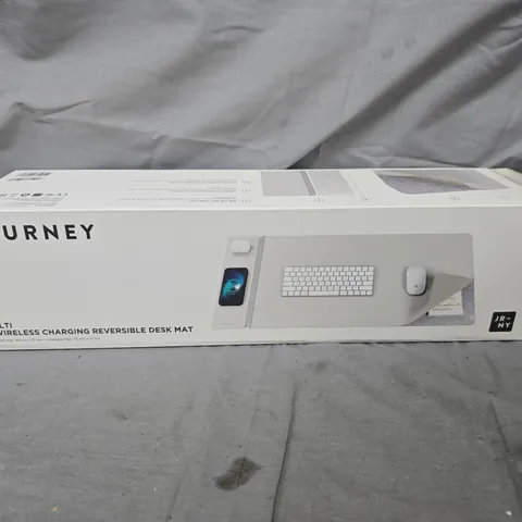 BOXED AND SEALED JOURNEY ALT! WIRELESS CHARGING REVERSIBLE DESK MAT 