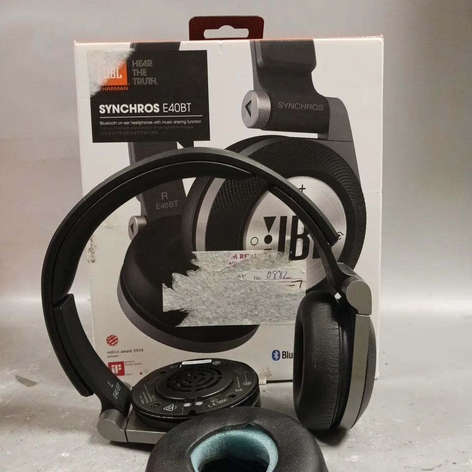 BOXED JBL SYNCHROS E40BT WIRELESS HEADPHONES 