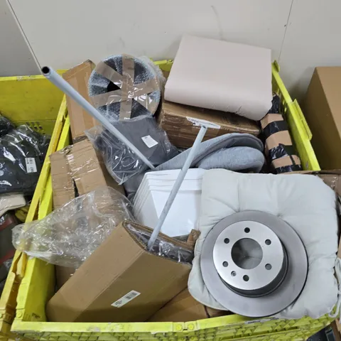 PALLET TO CONTAIN LARGE QUANTITY OF ASSORTED ITEMS TO INCLUDE: BREAK DISC