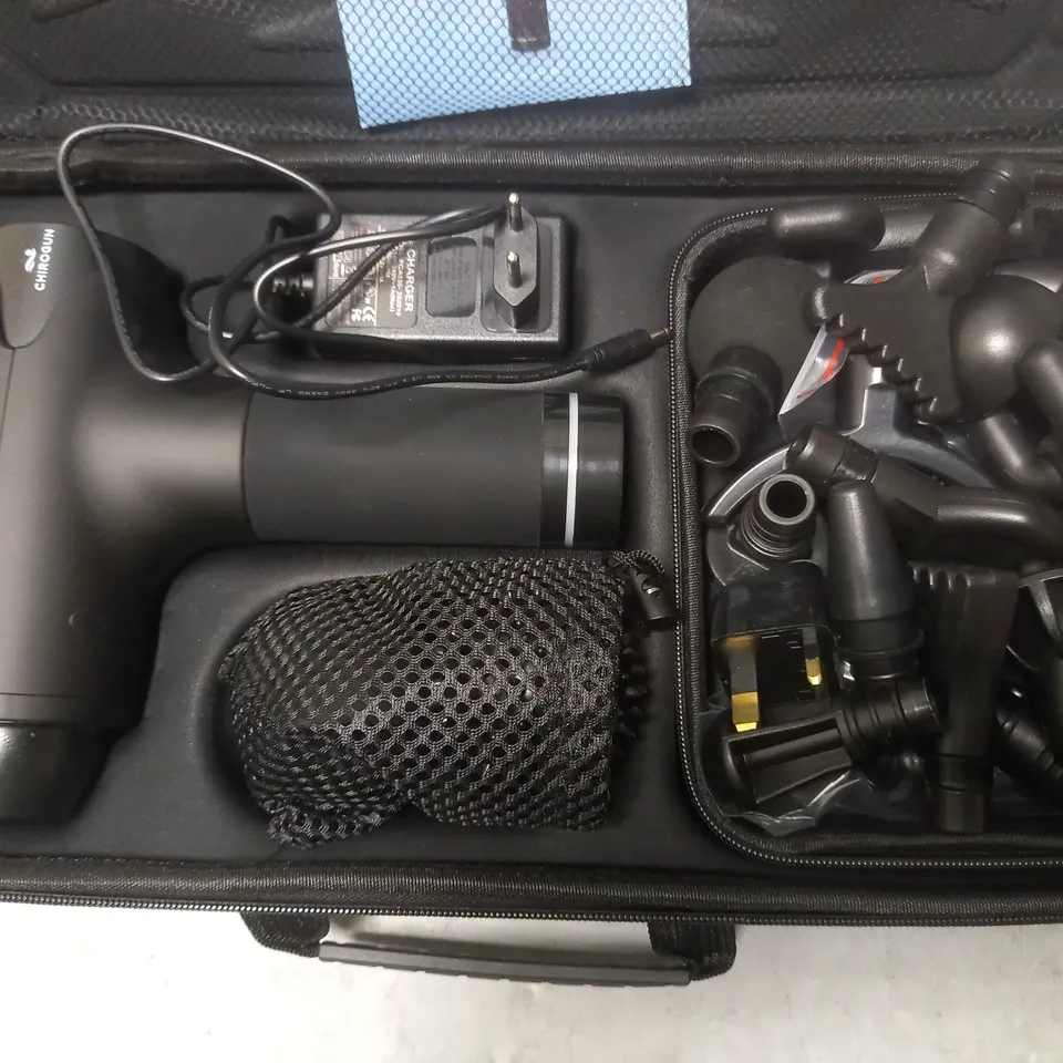 BOXED CHIROGUN PERCUSSION MASSAGE GUN