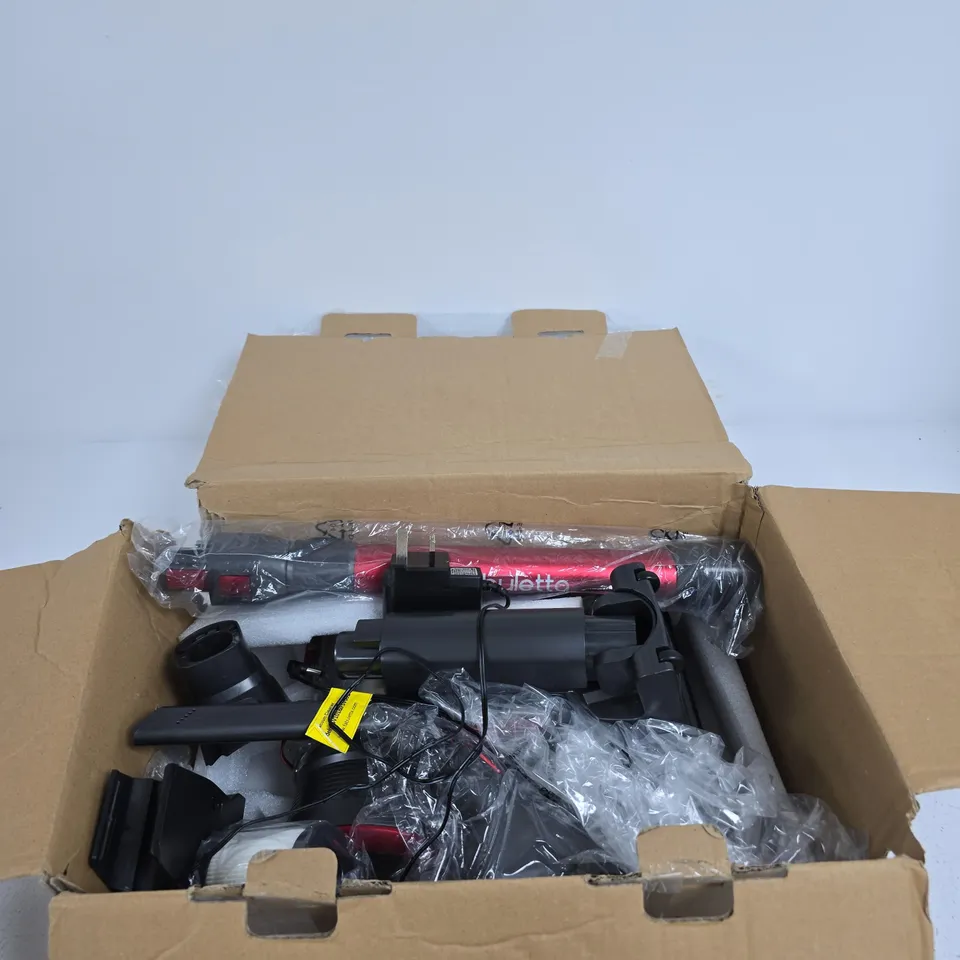 FABULETTA CORDLESS VACUUM CLEANER – 24 KPA, 50W, BRUSHLESS MOTOR, RED