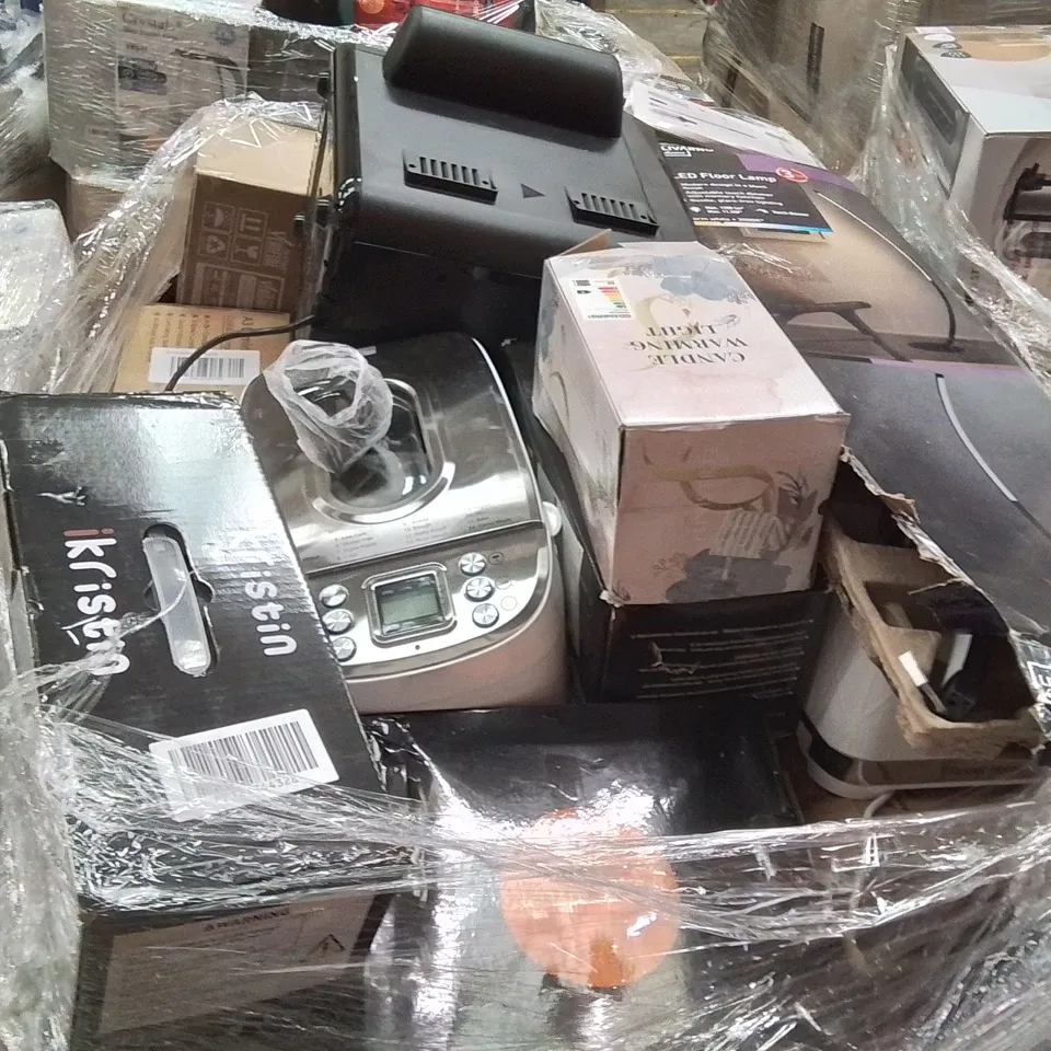 PALLET CONTAINING A LARGE QUANTITY OF ELECTRICAL PRODUCTS TO INCLUDE;NESK MASSAGER,HAIR DRYER,NECK MASSAGER