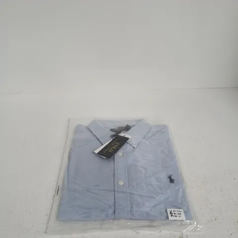 POLO RALPH LAUREN LIGHT BLUE SHIRT XL TAGGED