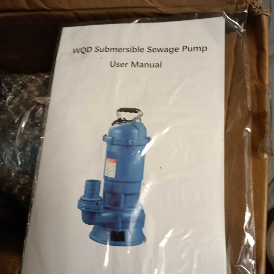 WQD SUBMERSIBLE SEWAGE PUMP