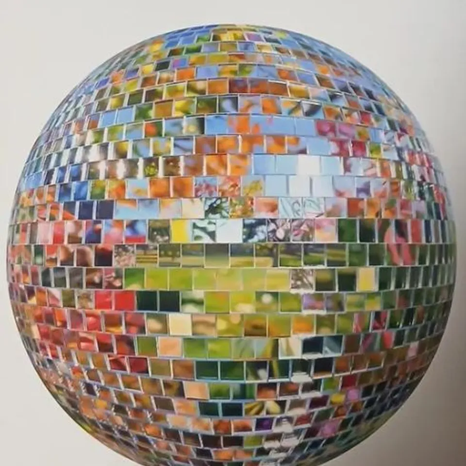 AUTUMN'S CHORUS DISCO BALL PRINT – LIMITED EDITION PRINT (100/300) SIGNED ALICE MASTERS STANDARD SMALL