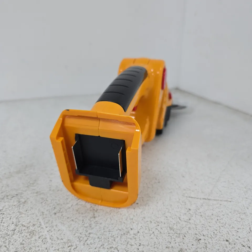 YELLOW PLASTIC TOY POWER SAW