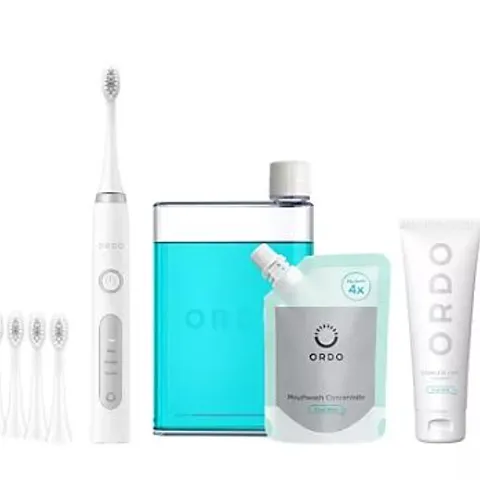 ORDO SONIC+ TOOTHBRUSH & ORAL CARE BUNDLE ROSE GOLD