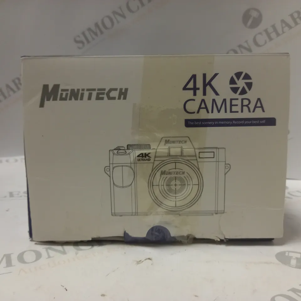 BOXED MONITECH 4K CAMERA