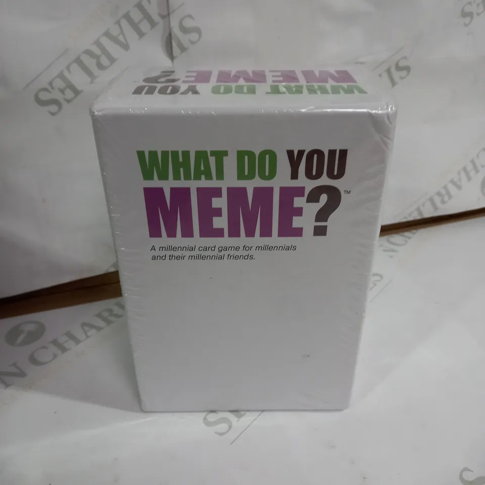 BOXED WHAT DO YOU MEME GAME