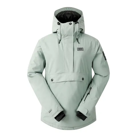 BRAND NEW DARE 2B WOMEN'S SKI JACKET SNOWBURST II OVERHEAD GLACIER GREEN SIZE 14
