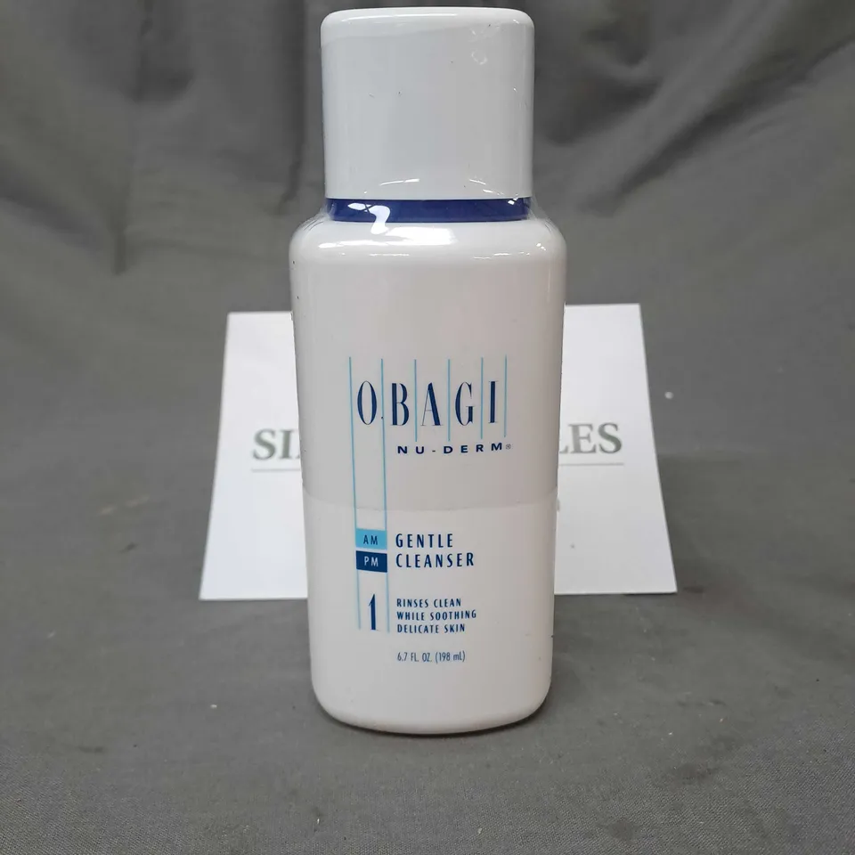 SEALED OBAGI NU-DERM GENTLE CLEANSER 198ML