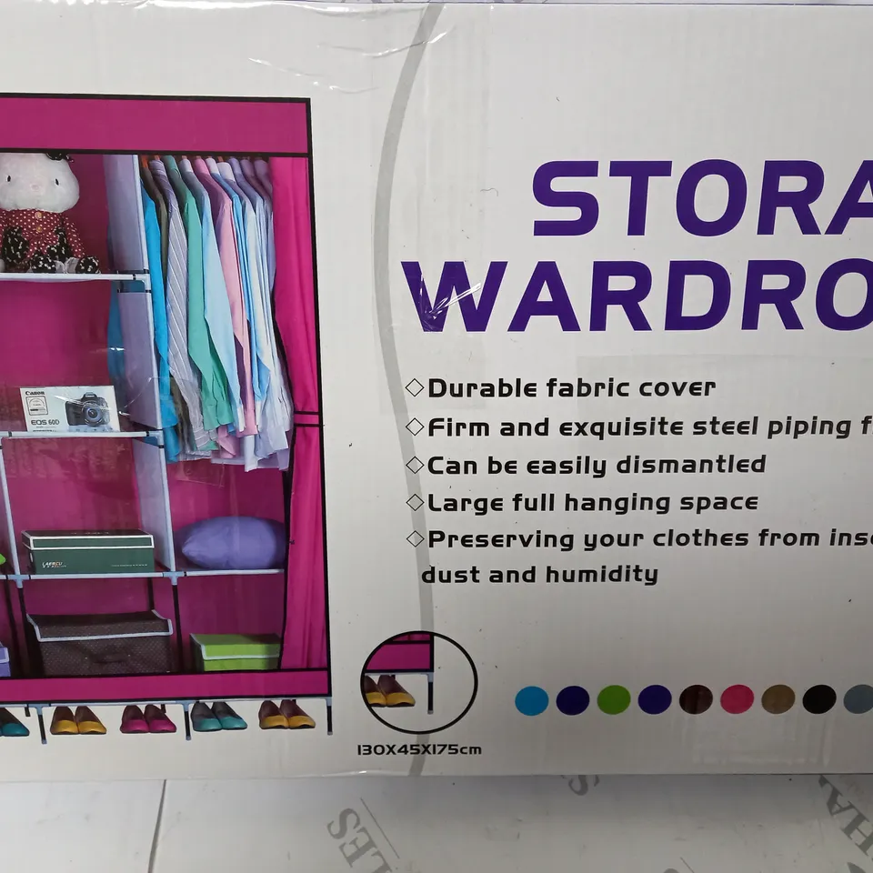 STORGAE WARDROBE IN BLACK 
