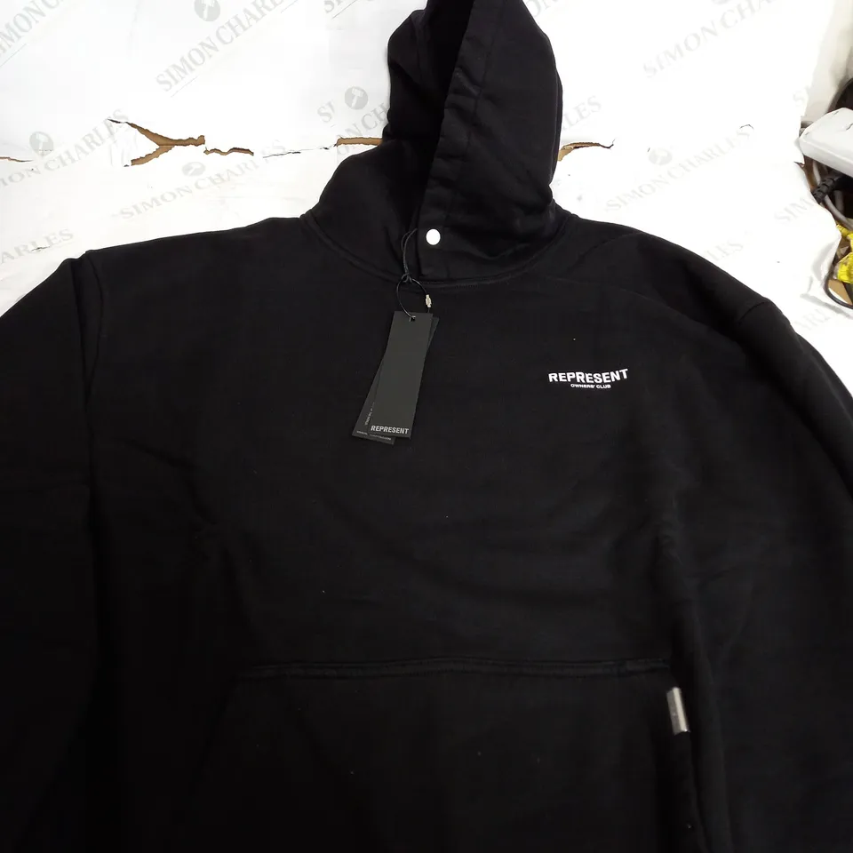 REPRESENT OWNERS CLUB HEAVY WEIGHTED HOODIE - XXL