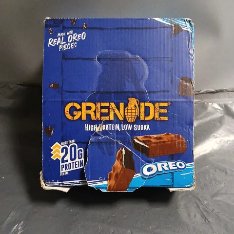 GRENADE OREO PROTEIN BARS APPOXIMATELY 7