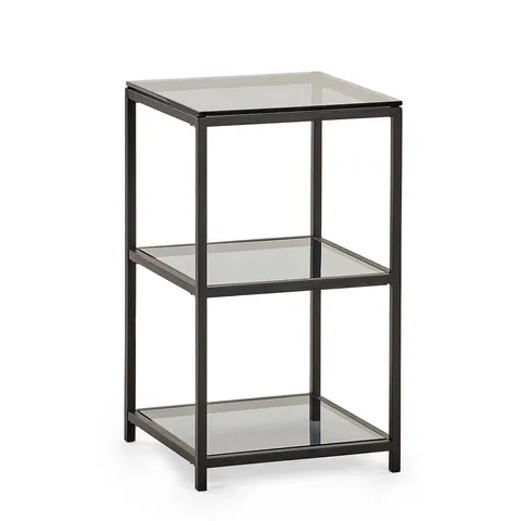 KORIANNE GLASS SIDE TABLE