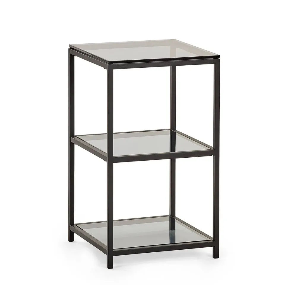 KORIANNE GLASS SIDE TABLE