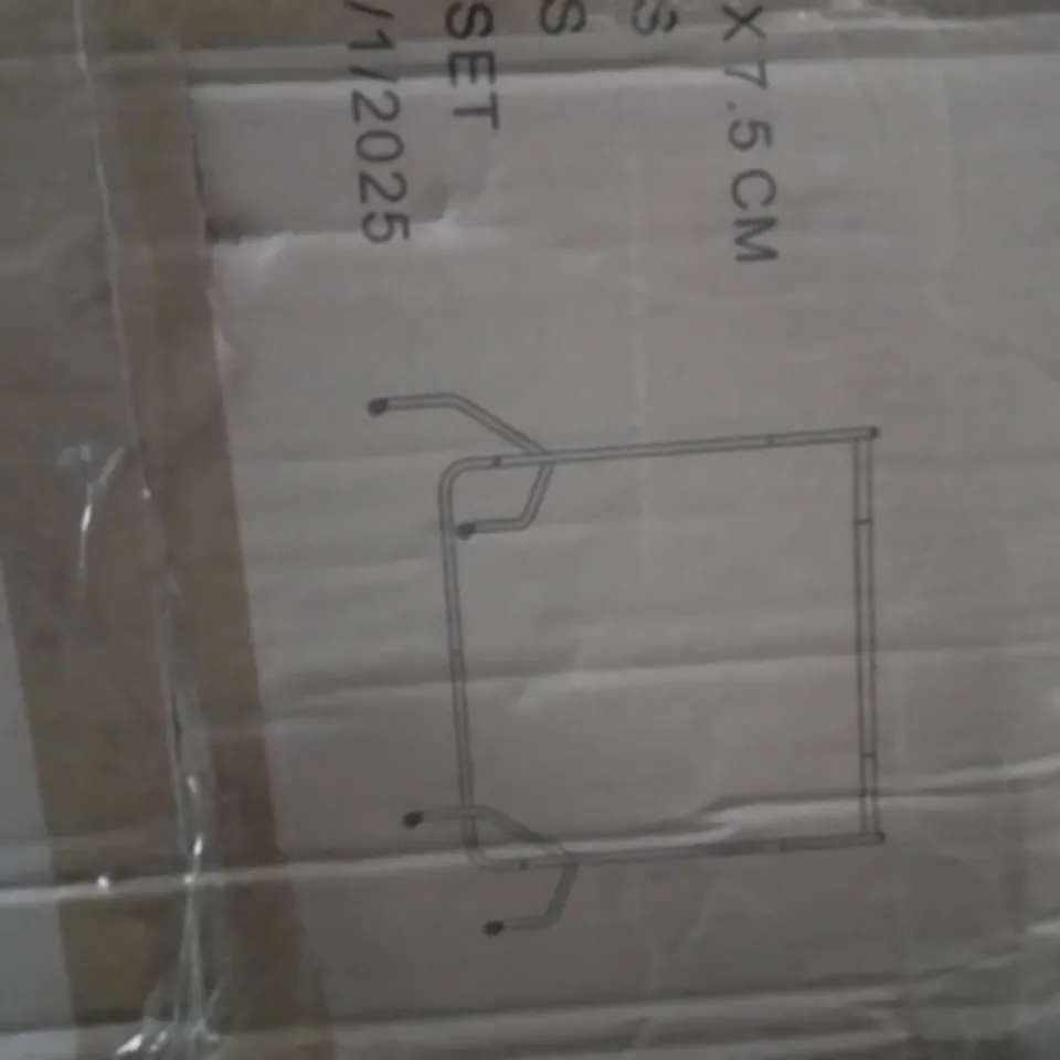 BOXED CLOTHES RAIL SUPERIOR HEAVY DUTY RACK WITH WHEELS 