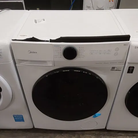 MIDEA 8KG FREESTANDING WASHING MACHINE IN WHITE, MODEL: MF20EW80WB