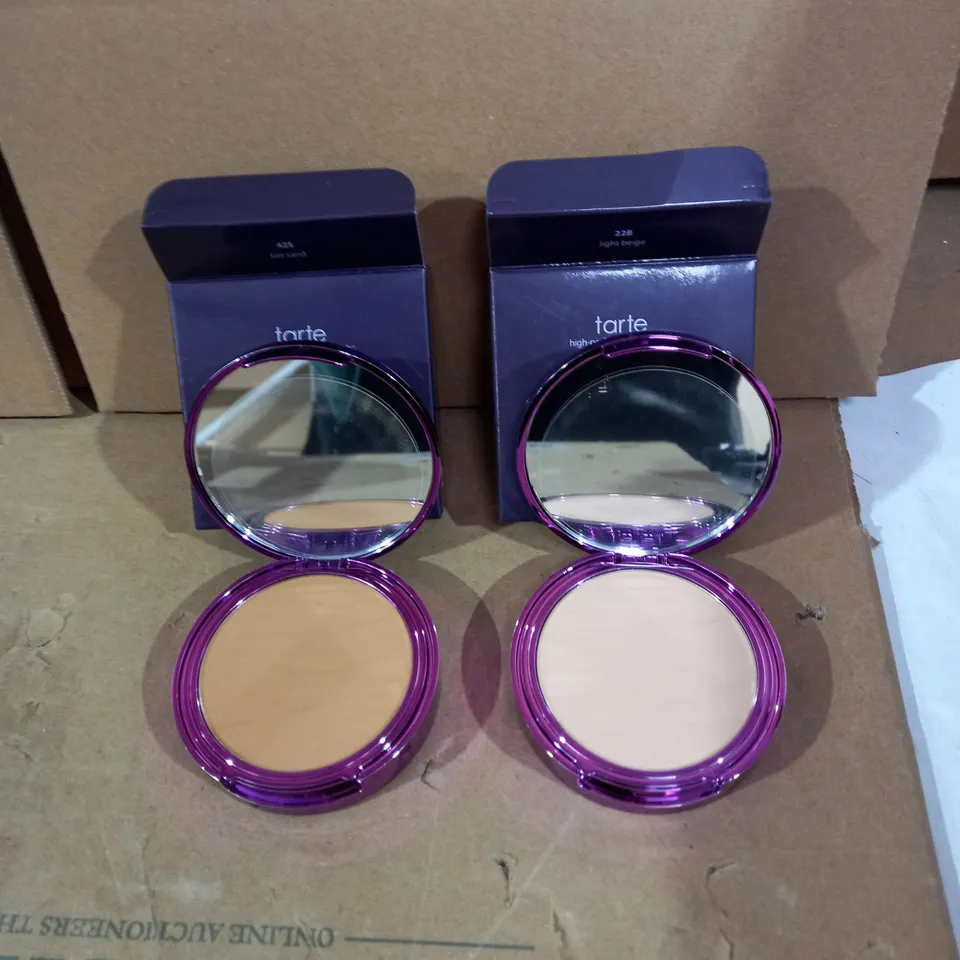 LOT OF 2 TARTE SHAPE TAPE PRESSED POWDER MAKEUP
