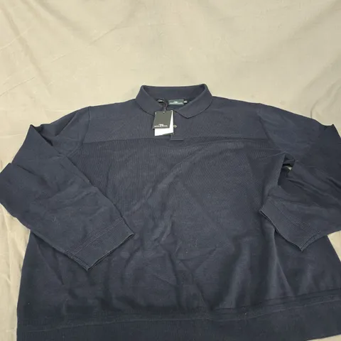 RODD & GUNN NAVY POLO SHIRT – AUSTRALIAN COTTON, MEN'S 3XL