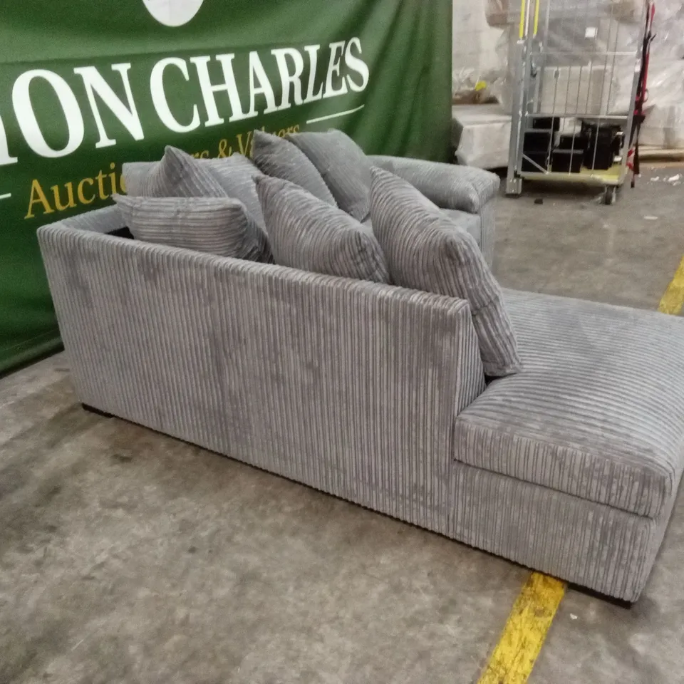 AMALFI FABRIC SCATTER-BACK SMALL CORNER CHAISE SOFA