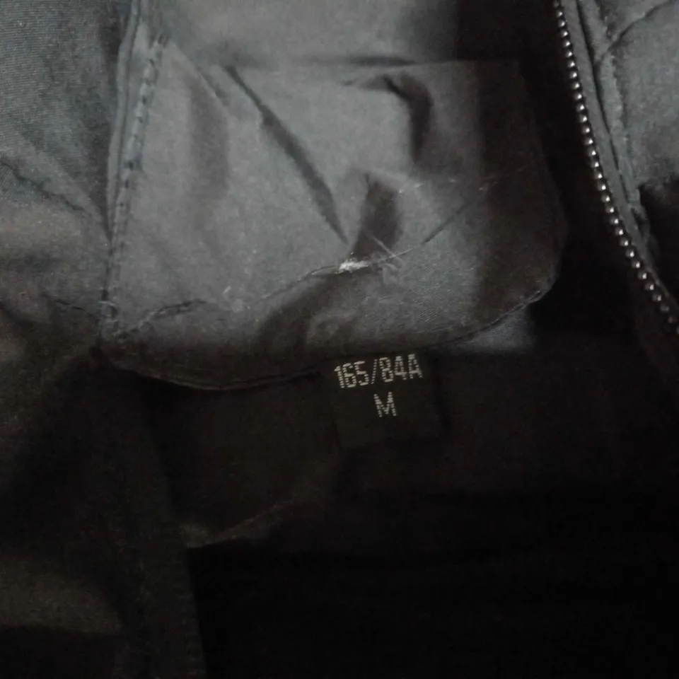 BLACK PADDED GILET - SIZE M