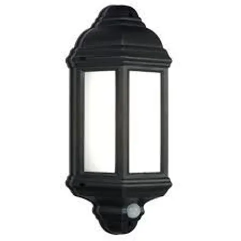 BOXED SAXBY LIGHTING HALBURY PIR 1LT WALL - MATT BLACK