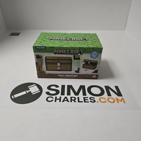 BOXED PALADONE MINECRAFT CHEST MONEY BOX
