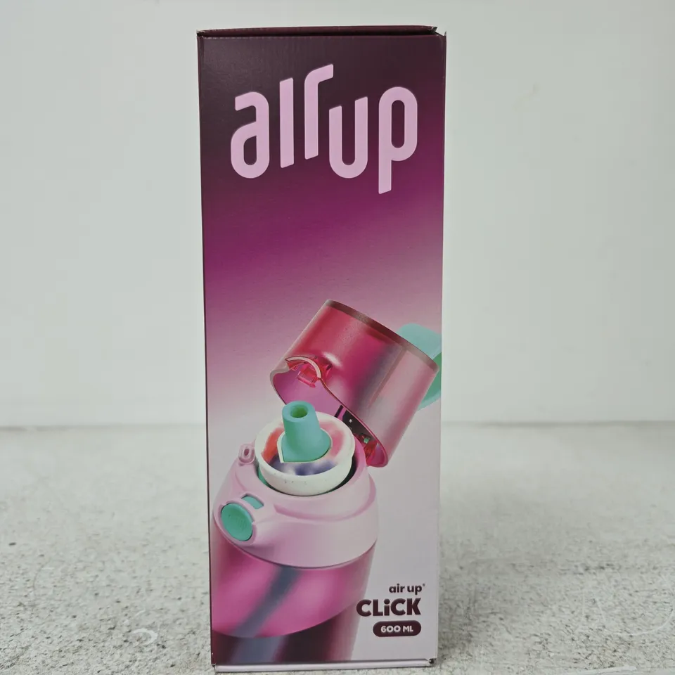 AIR UP CLICK 600ML FLAVOUR BOTTLE – BOXED (UK STOCK)