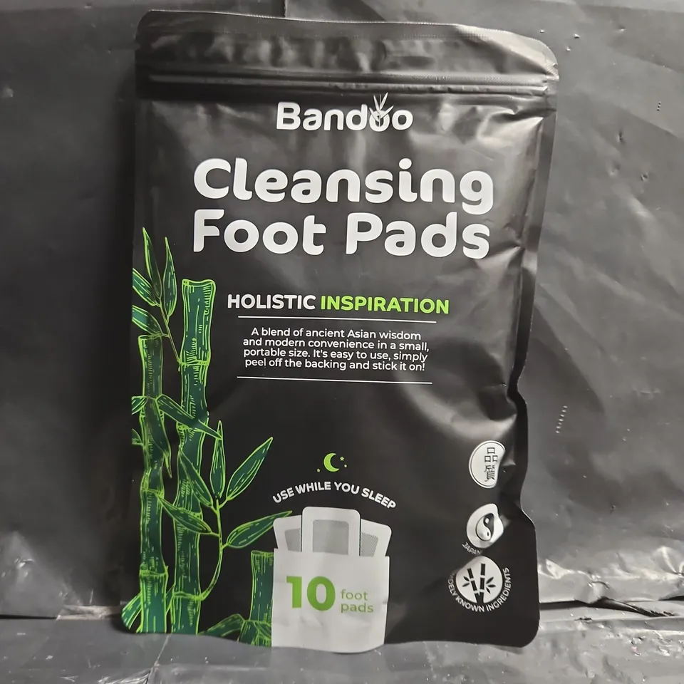 APPROXIMATELY 10 PACKS OF BANDOO CLEANSING FOOT PADS