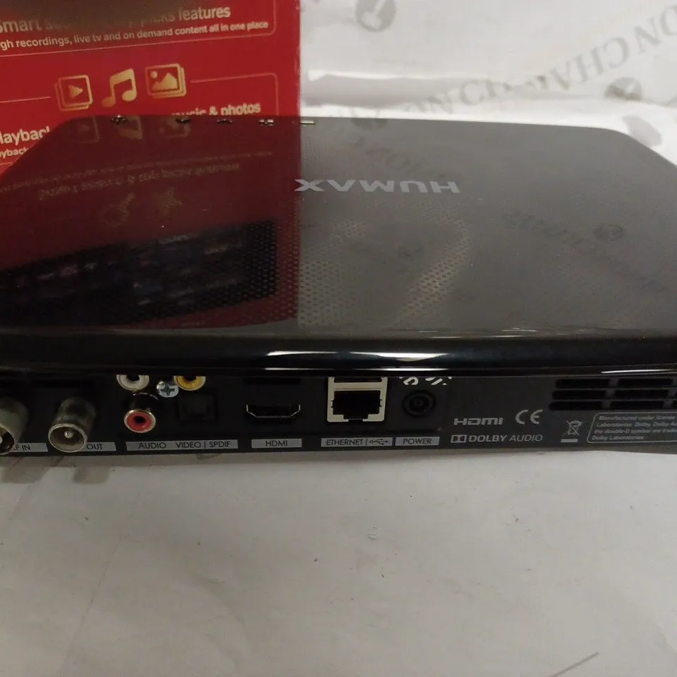 HUMAX FVP-5000T 500 GB FREEVIEW PLAY HD TV RECORDER, BLACK 
