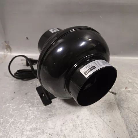 BOXED INLINE DUCT VENTILATION FAN - 4"
