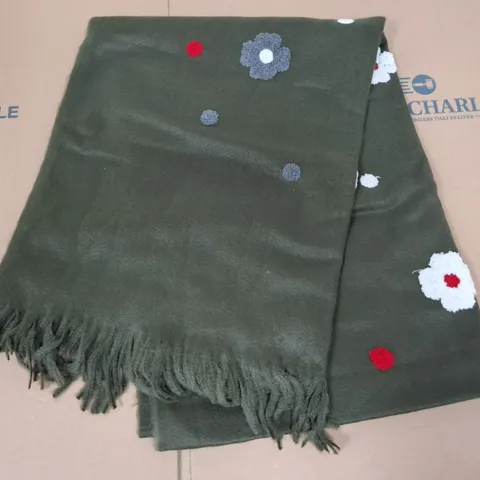 LOT OF 3 BRAND NEW DESTELLO OLIVE GREEN SCARFS