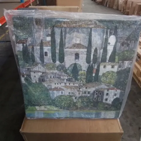BOXED GUSTAV KLIMT - WRAPPED CANVAS PAINTING