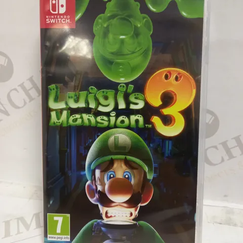 LUIGI'S MANSION 3 NINTENDO SWITCH GAME